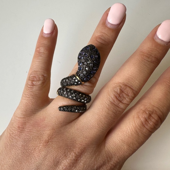 BCBG MaxAzria Snake Wrap Ring - Picture 1 of 1